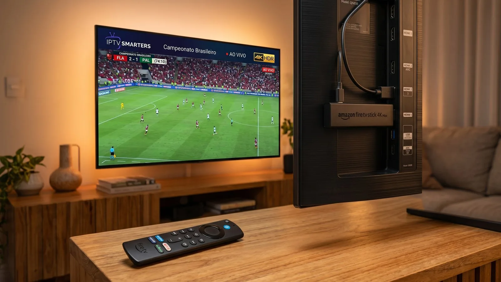 IPTV no Fire TV Stick 2026 — Setup, Apps e Qualidade 4K HDR